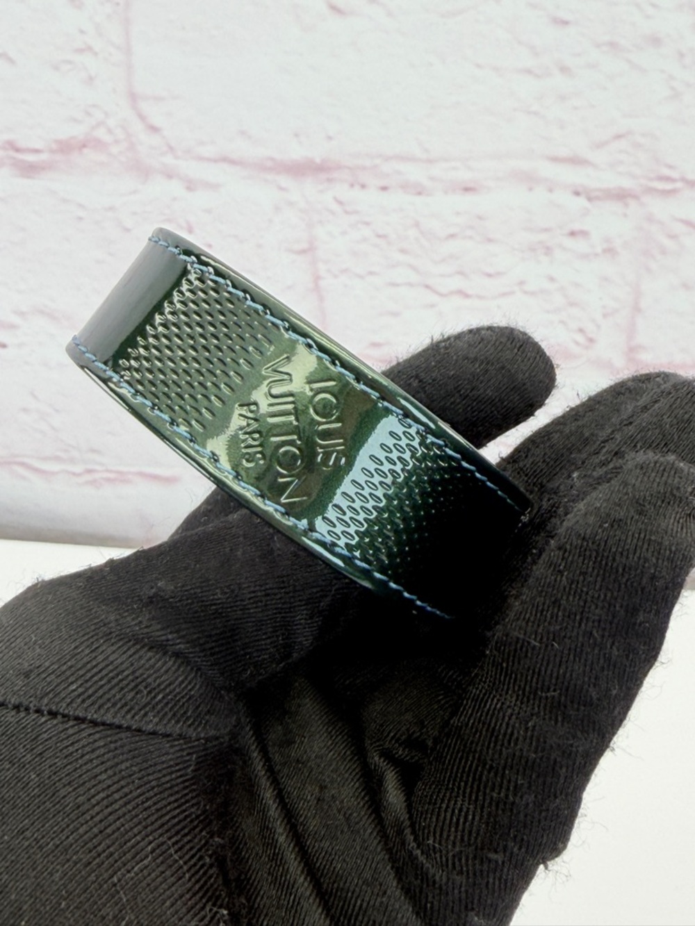 Louis Vuitton Damier Vernis Limited Edition Bracelet 2001 Pacific Place Hotel